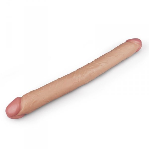 17&quot;&quot; King Size Realistic Slim Ultra Double Dildo