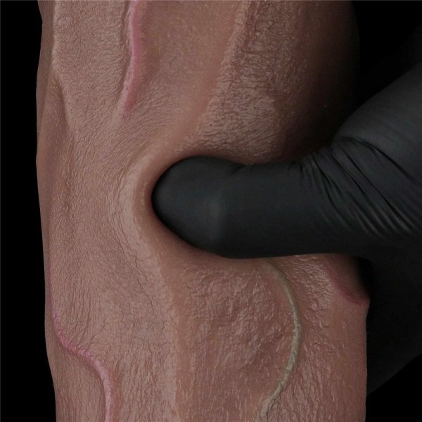 12&quot;&quot;&quot;&quot; Dual Layered Silicone Cock XXL