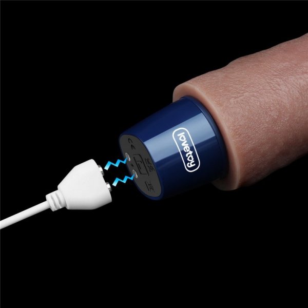 9&quot; REAL SOFTEE Rechargeable Silicone Vibrating Dildo