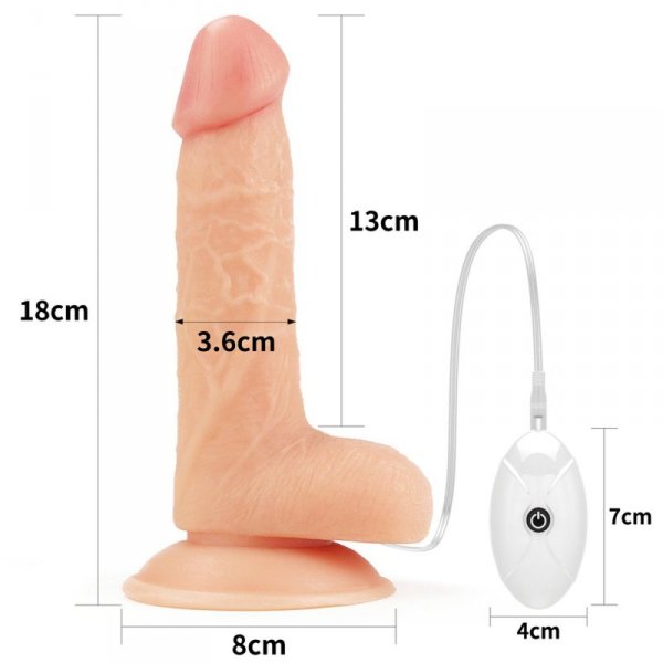 Vibrating Easy Strapon Set 7.0&#039;&#039;