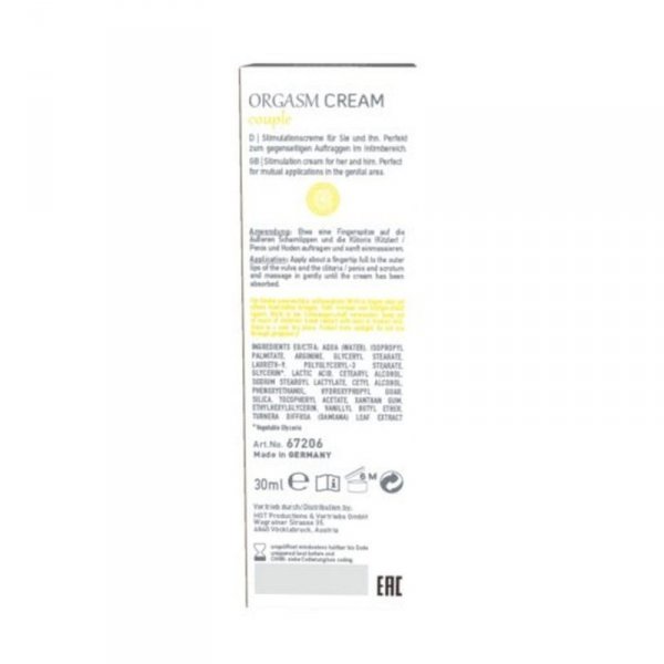 Zel/sprej-Shiatsu Orgasm Cream Couple 30ml.
