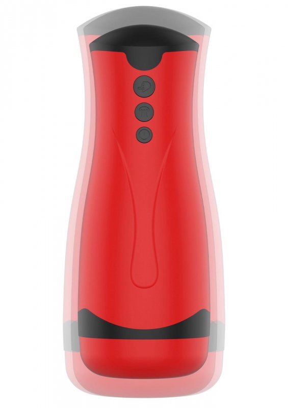 Super Suction Masturbator Red