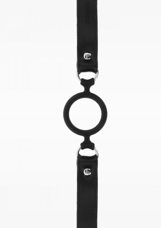 Open Ring Gag Black