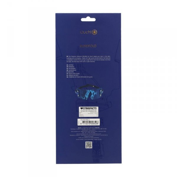 Florence Collection - Blindfold - Blue