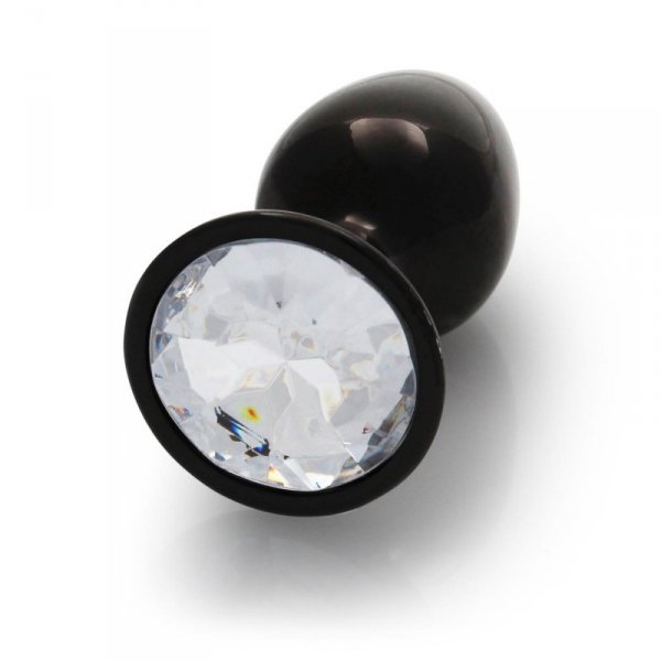 Round Gem Butt Plug - Small