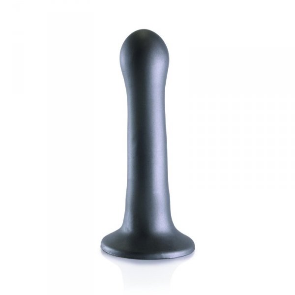 Ultra Soft Silicone Curvy G-Spot Dildo - 7&#039;&#039; / 17 cm