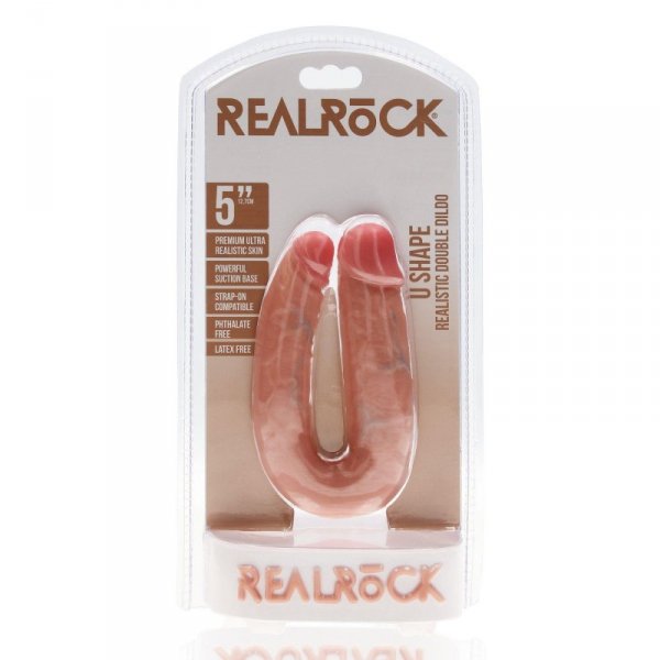 U Shaped Double Dildo 5”