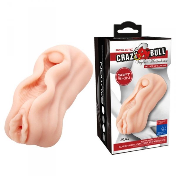CRAZY BULL - AVA Realistic Vagina Masturbator, TPR