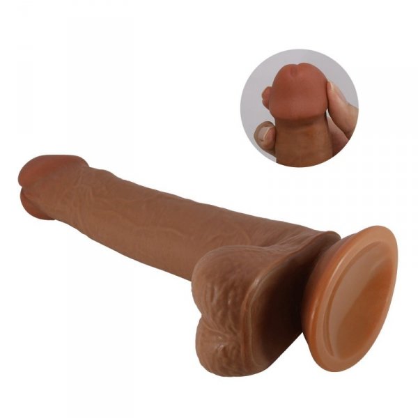 PRETTY LOVE - TALLEN 8.7&quot;(220mm) Sliding Skin Series TPR, Suction base