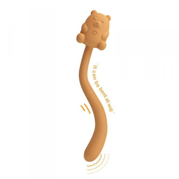 CUTE BEAR, Flirting Stick, 7 vibration functions, Magnetic USB charging