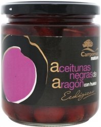 OLIWKI CZARNE Z PESTKĄ W ZALEWIE BIO 350 g (200 g) - CAMPOMAR NATURE