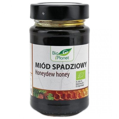 MIÓD SPADZIOWY BIO 300 g - BIO PLANET