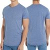 T-shirt Tommy Jeans koszulka męska z okrągłym dekoldem niebieska
