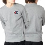 Champion bluza szara męska logo