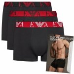 Bokserki Emporio Armani majtki męskie 3 pary czarne