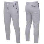 Spodnie męskie Karl Lagerfeld szare bawełniane