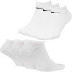 Nike skarpety 3 pary krótkie stopki białe