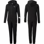 Puma komplet dres dziecięcy bawełniany czarny 