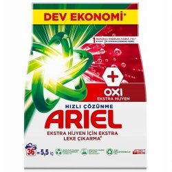 Ariel proszek do prania białych tkanin Ultra Oxi Ekstra Higiena 5,5kg