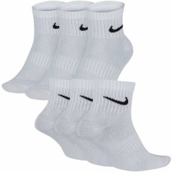 Nike DRI-FIT skarpety 3 pary długie wysokie białe DRI-FIT