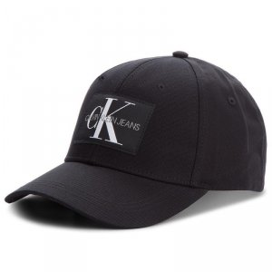 Czapka Calvin Klein z daszkiem unisex czarna duże logo