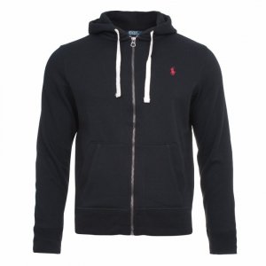 Ralph Lauren bluza męska rozpinana z kapturem czarna