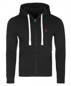Ralph Lauren bluza męska rozpinana z kapturem czarna