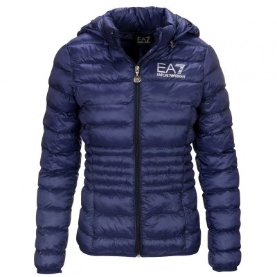 Kurtka damska Emporio Armani EA7 granatowa jesienna przejściowa