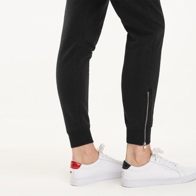 Spodnie damskie Tommy Hilfiger dresowe czarne