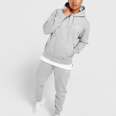 Nike komplet dresowy bawełniany męski spodnie bluza z kapturem