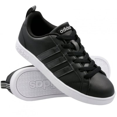 Damskie sneakersy Adidas sportowe czarne skórzane