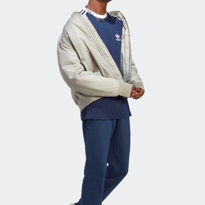 T-shirt Adidas koszulka granatowa krótki rękaw logo na piersi