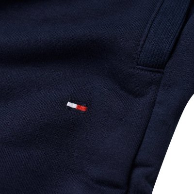 Tommy Hilfiger komplet dresowy granatowy damski spodnie bluza rozpinana z kapturem 