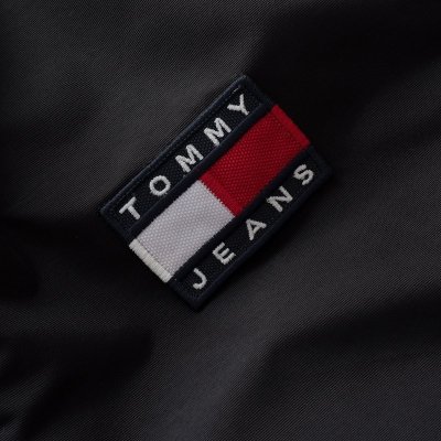Kurtka męska Tommy Jeans czarna z kapturem 