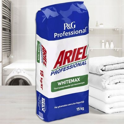 Ariel Professional White Max proszek do białego prania 15kg