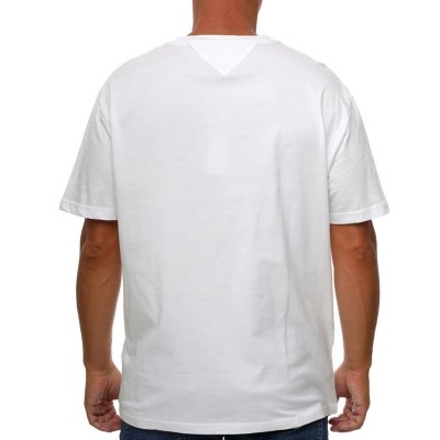 T-shirt Tommy Jeans koszulka męska z okrągłym dekoldem biała