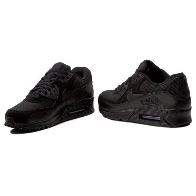 Buty sneakersy Nike Air Max 90 męskie sportowe czarne