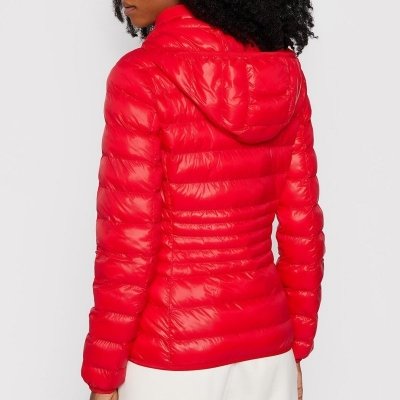 Kurtka damska Emporio Armani EA7 czerwona jesienna przejściowa