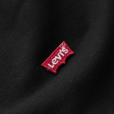 Bluza damska Levi's Levis czarna bawełniana małe logo