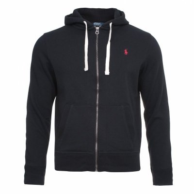 Ralph Lauren bluza męska rozpinana z kapturem czarna