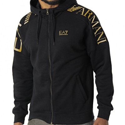 Bluza Emporio Armani EA7 męska rozpinana z kapturem