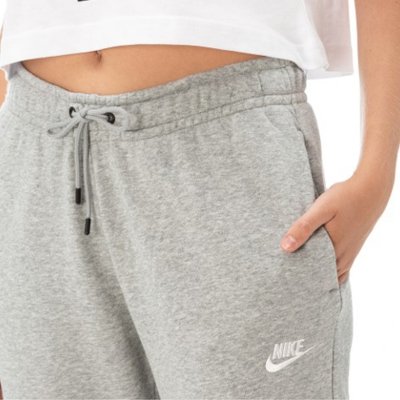 Nike dresowe spodnie damskie szare