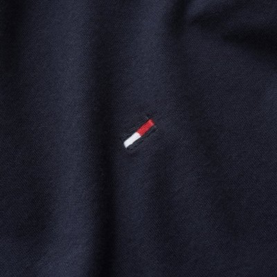 T-shirt Tommy Hilfiger koszulka męska z okrągłym dekoldem granatowa