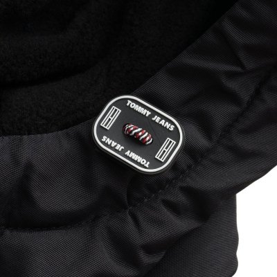 Kurtka męska Tommy Jeans czarna z kapturem 