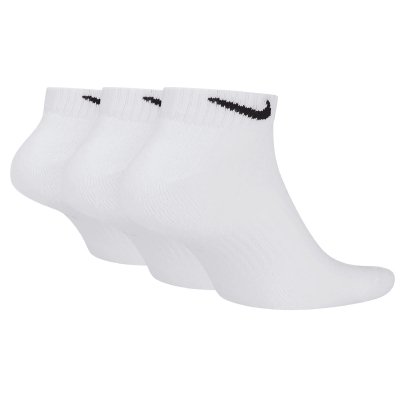 Nike skarpety 3 pary długie za kostkę mix białe 