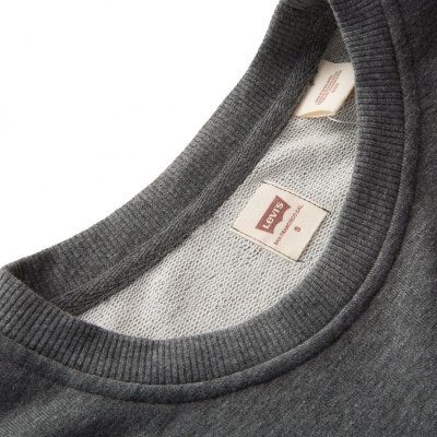 Bluza damska Levi's Levis szara bawełniana małe logo