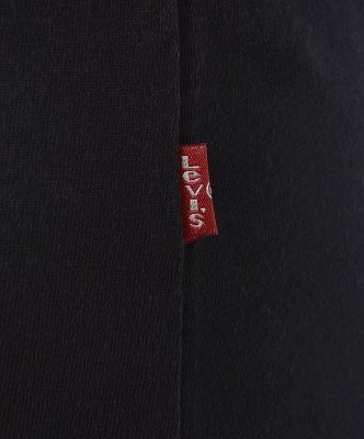 T-shirt damski koszulka Levi's Levis czarny bawełniana małe logo