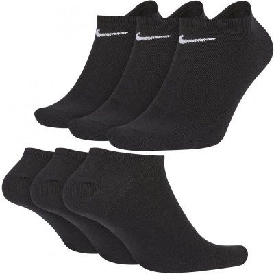 Nike skarpety 3 pary krótkie stopki czarne