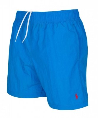 Spodenki Ralph Lauren szorty męskie niebieskie małe logo