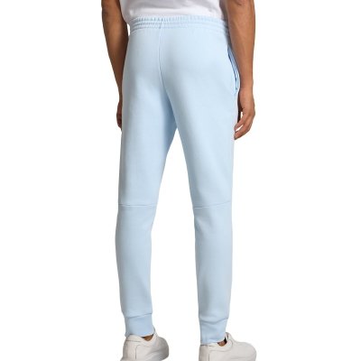 Spodnie męskie Lacoste błękitne bawełniane dresowe